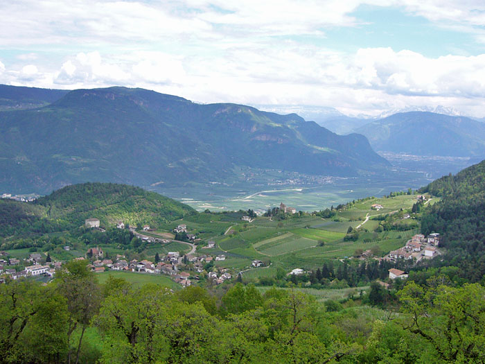 Blick ins Etschtal