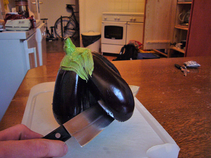 Das Abendessen wird vorbereitet ...