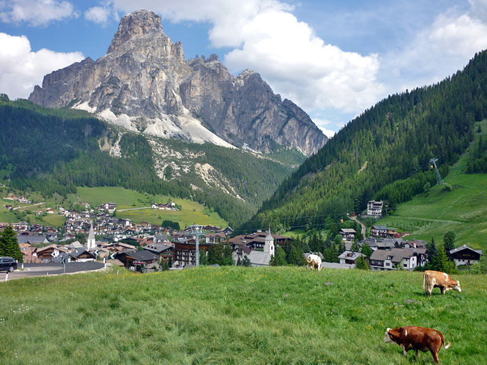 Schönes Bergpanorama ...