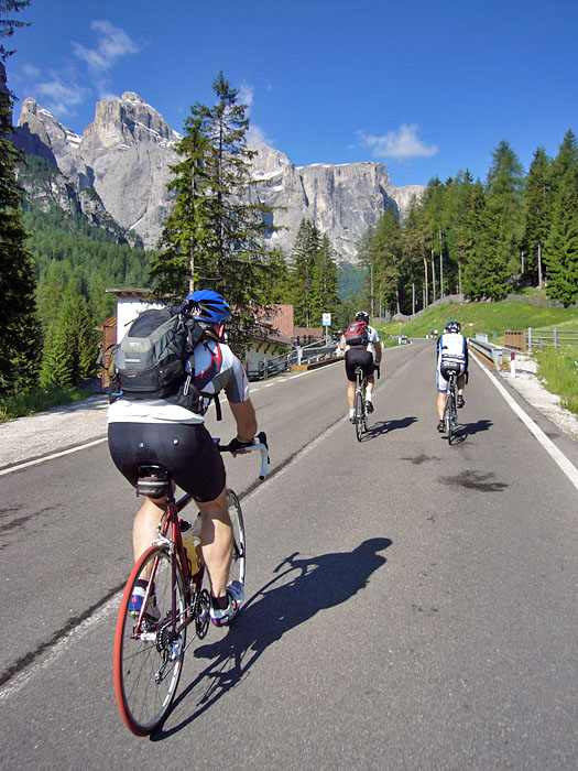 Der Weg zum Joch ...