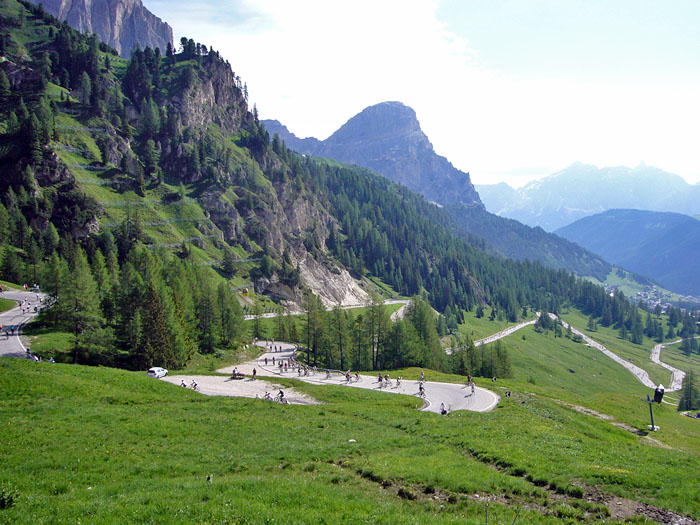 Blick zurück ins Tal