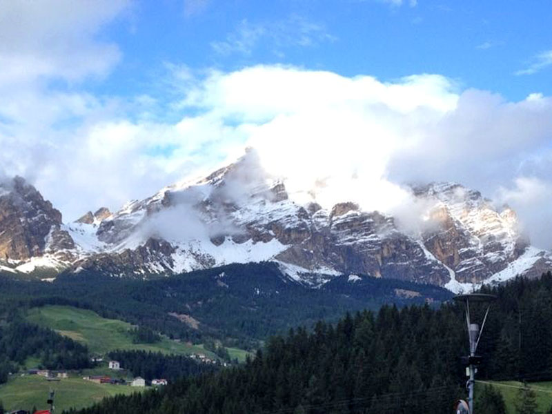 Das Wetter ist gut, aber kalt