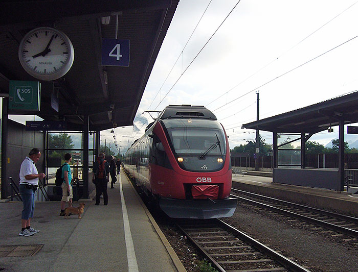 Endlich kommt die Bahn