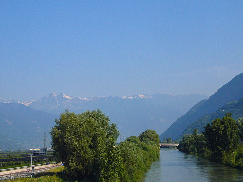 Abschied vom Vinschgau und Südtirol
