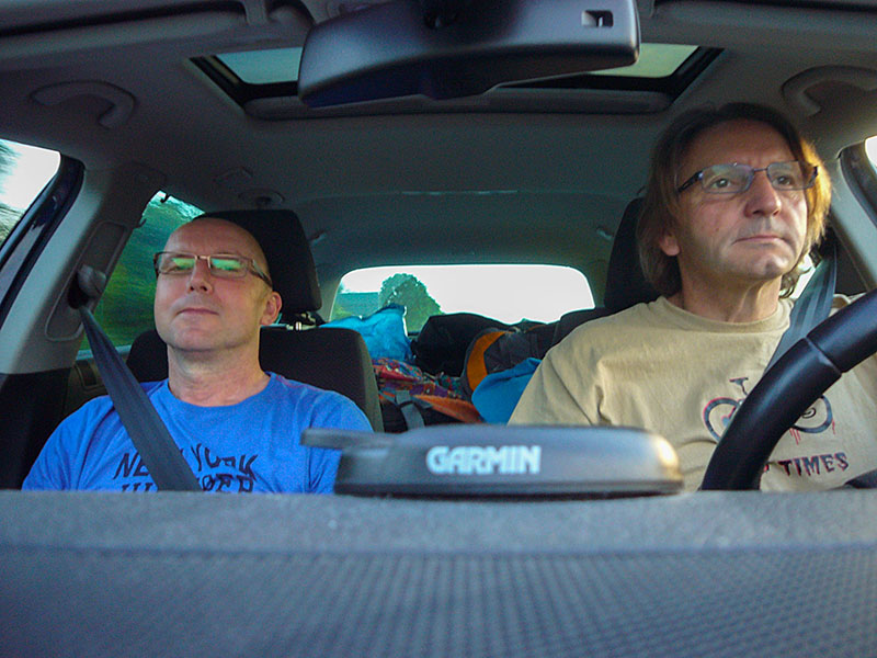 Auf der Autobahn gen Süden