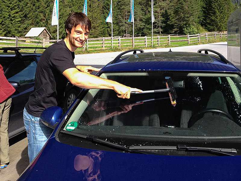 Fenster putzen, endlich ;-)