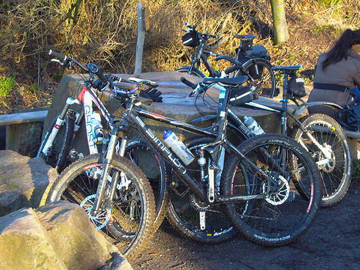 Die Räder sind müde ;-)