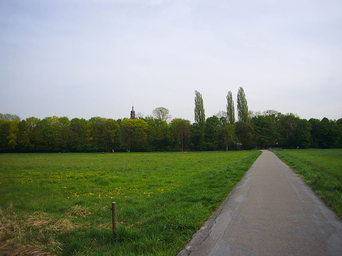 Kirchturm von Rüppurr, bald wieder Zuhause