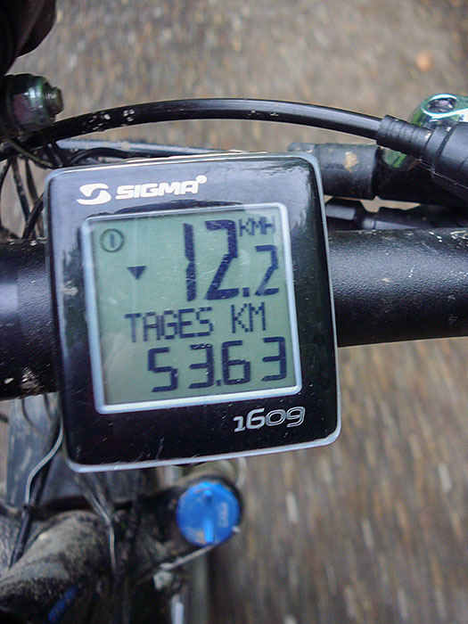Schöner Kilometerstand: Die 4.000 km in diesem Jahr sind überschritten