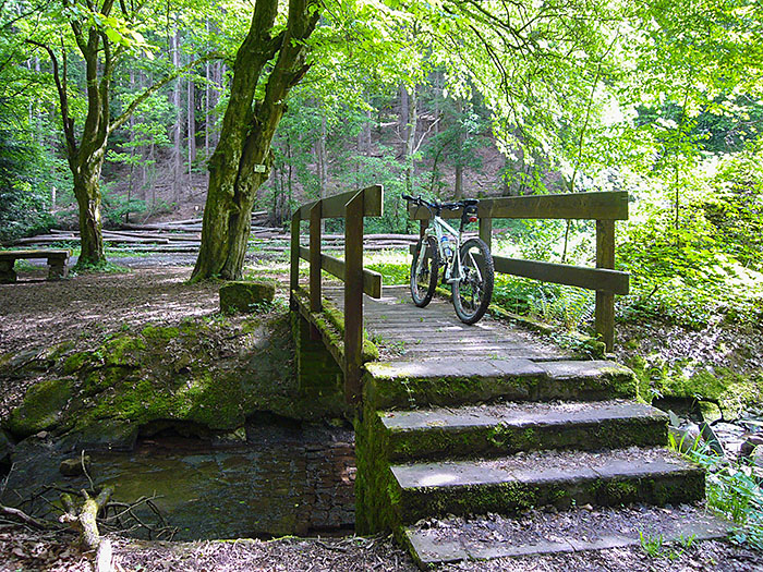 Brücke über den Feldrennacher Bach