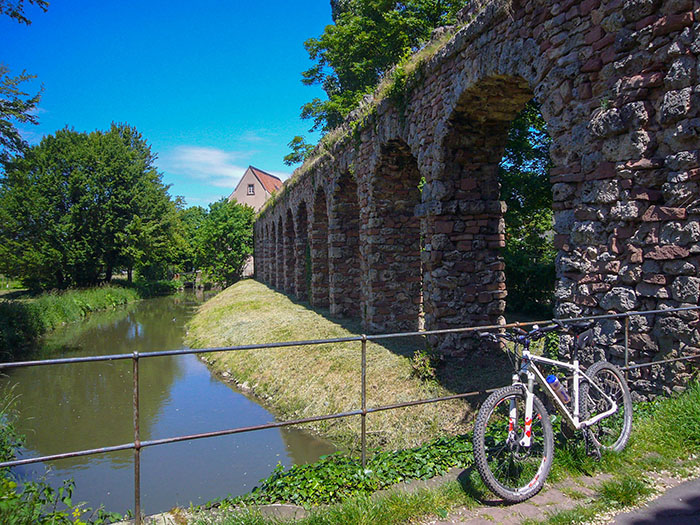Römische Wasserleitung bei Schwetzingen