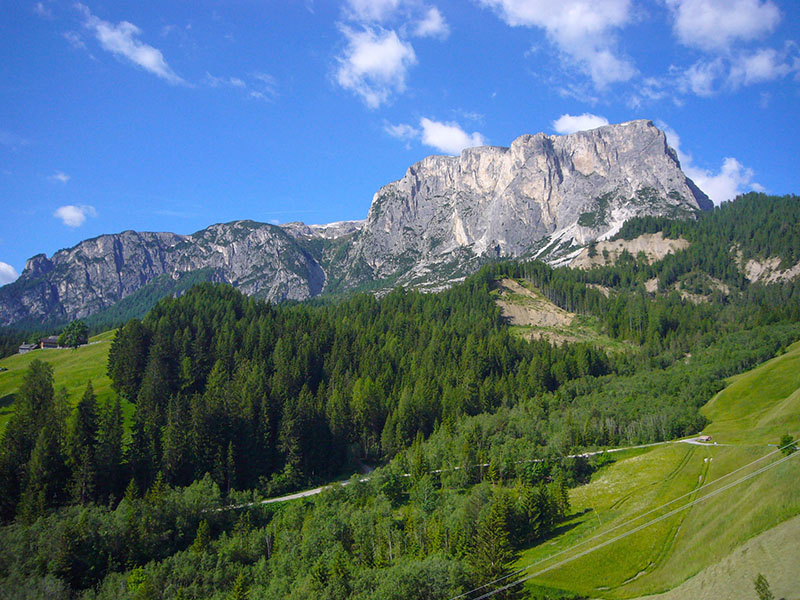 ... in die schöne Landschaft