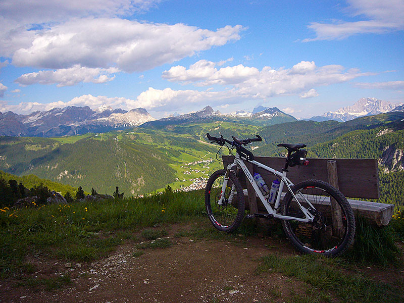 Hoch über Corvara