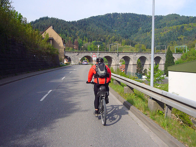 Eisenbahnbrücke in Hornberg