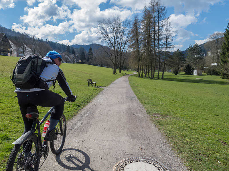 Im Kurpark von Bad Herrenalb
