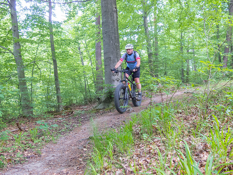 Einige Trails sind nicht weit von Zuhause entfernt ;-)