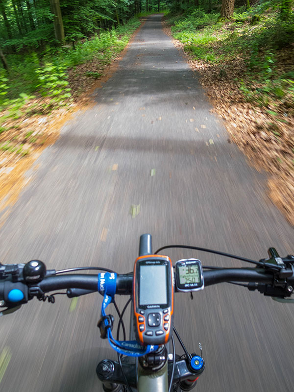Akkus des GPS leer, Ersatzakkus auch leer (grrr), da ist auch die Motivation weg und ich düse Richtung Heimat
