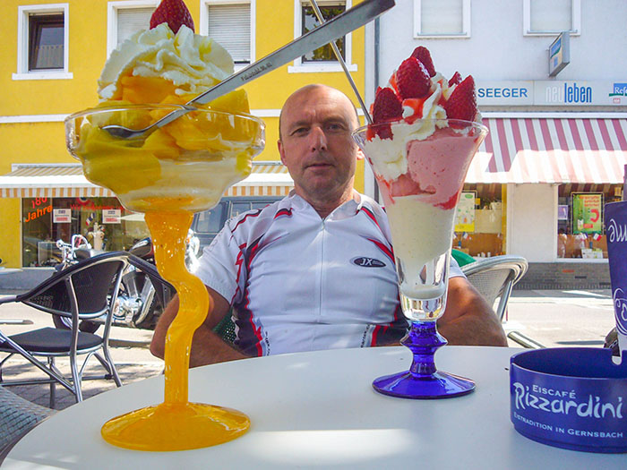 Endlich Eis in Gernsbach