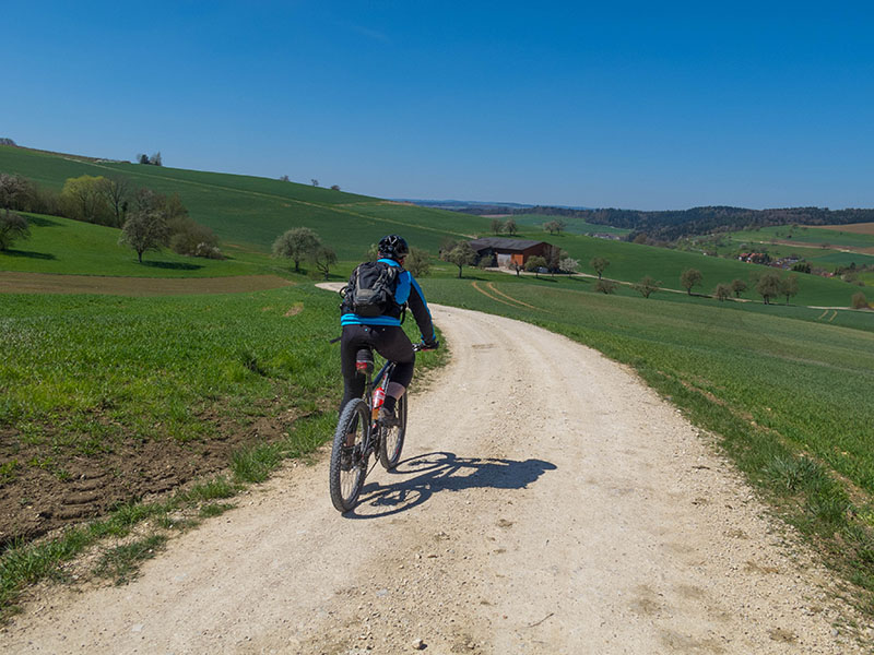Rückweg nach Schleitheim