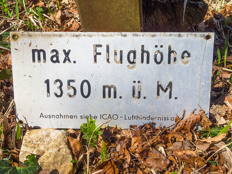 ... doch die Flughöhe ist begrenzt und wir möchten höher hinaus ;-)