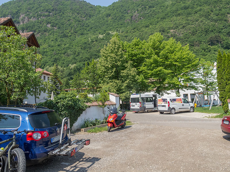Ankunft beim Hotel