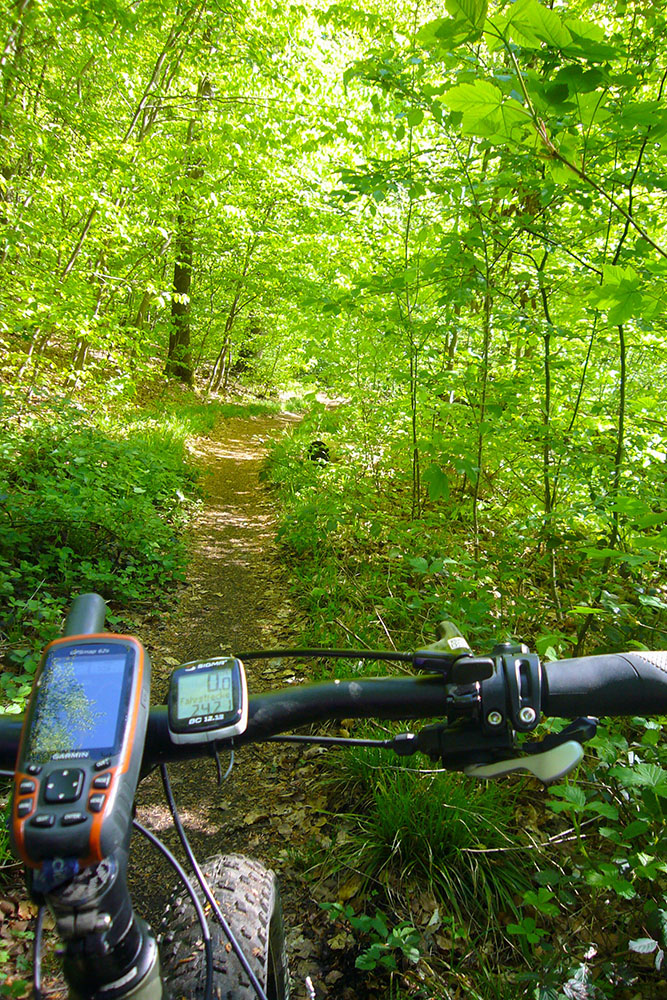 Einige Radtouren im Saarland