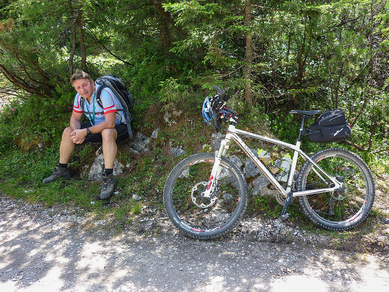 Rast im Schatten