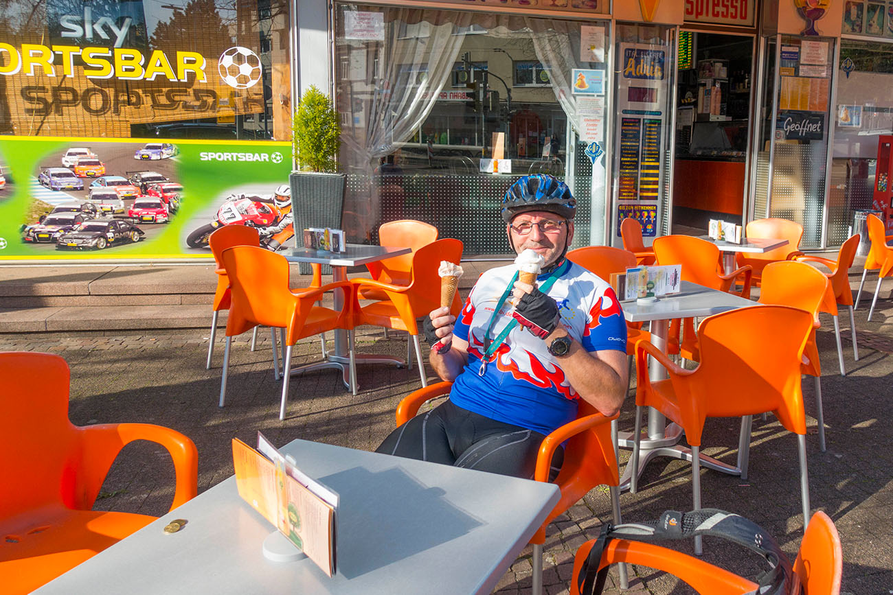 Eis in Durlach 