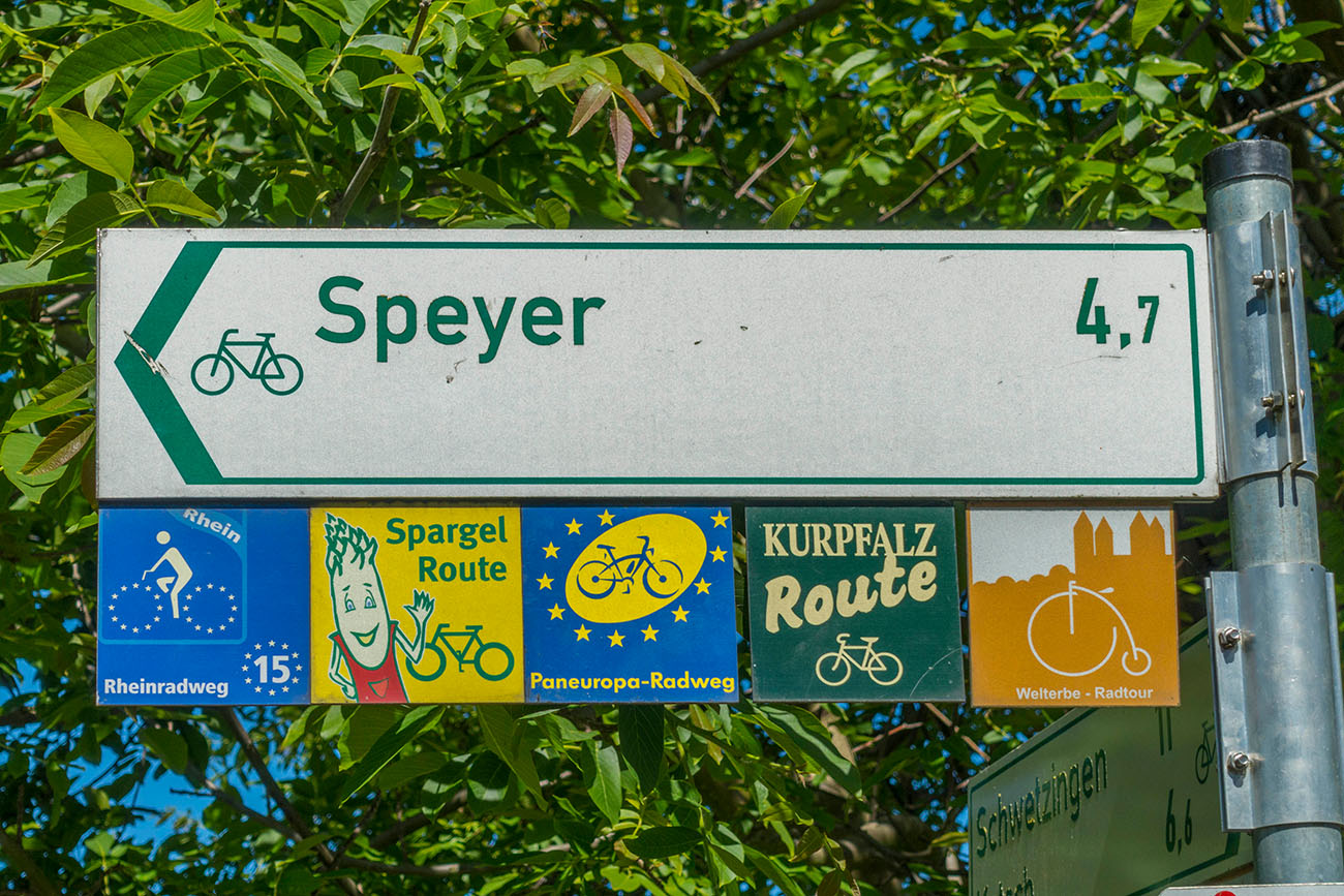 Ganz schön viele Radstrecken in dieser Gegend 