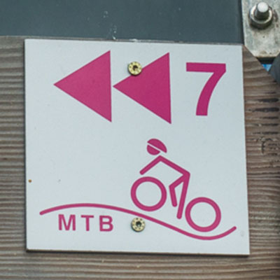 Kennzeichnung der MTB-7: "Relax-Tour"