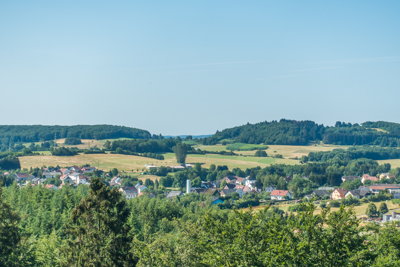 Blick über Hirstein