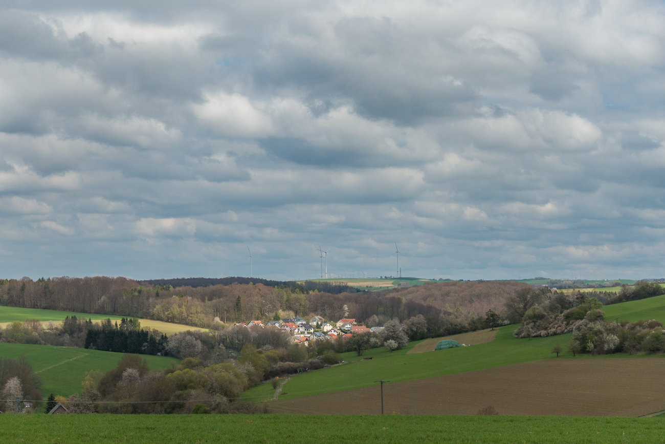 Dorf in der Sonne