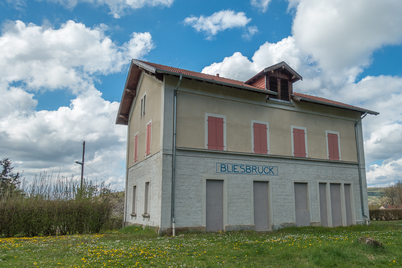 Alter Bahnhof in Bliesbruck (Frankreich)