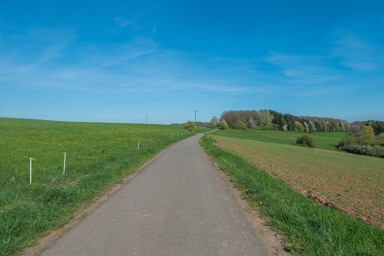 Weg zum Faulenberg hinauf
