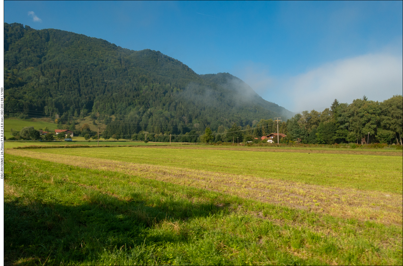 Etwas Nebel am Morgen