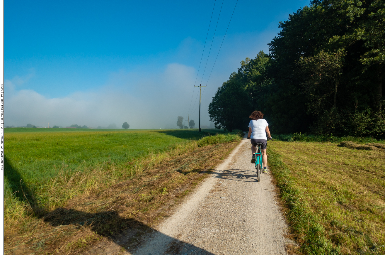 Noch mehr Nebel Richtung Chiemsee