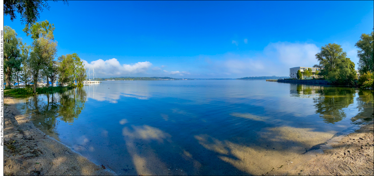 Wir erreichen den Chiemsee