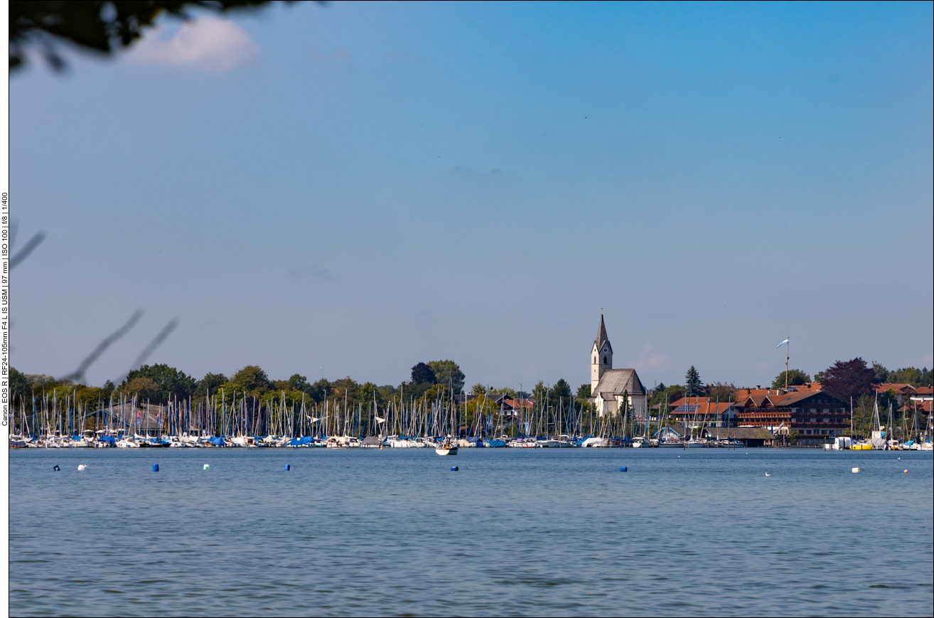 ... und viele im Hafen