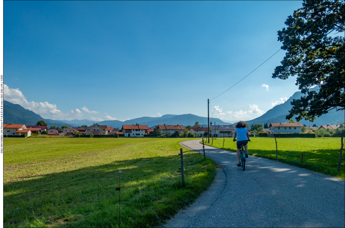 ... dann haben wir Grassau erreicht