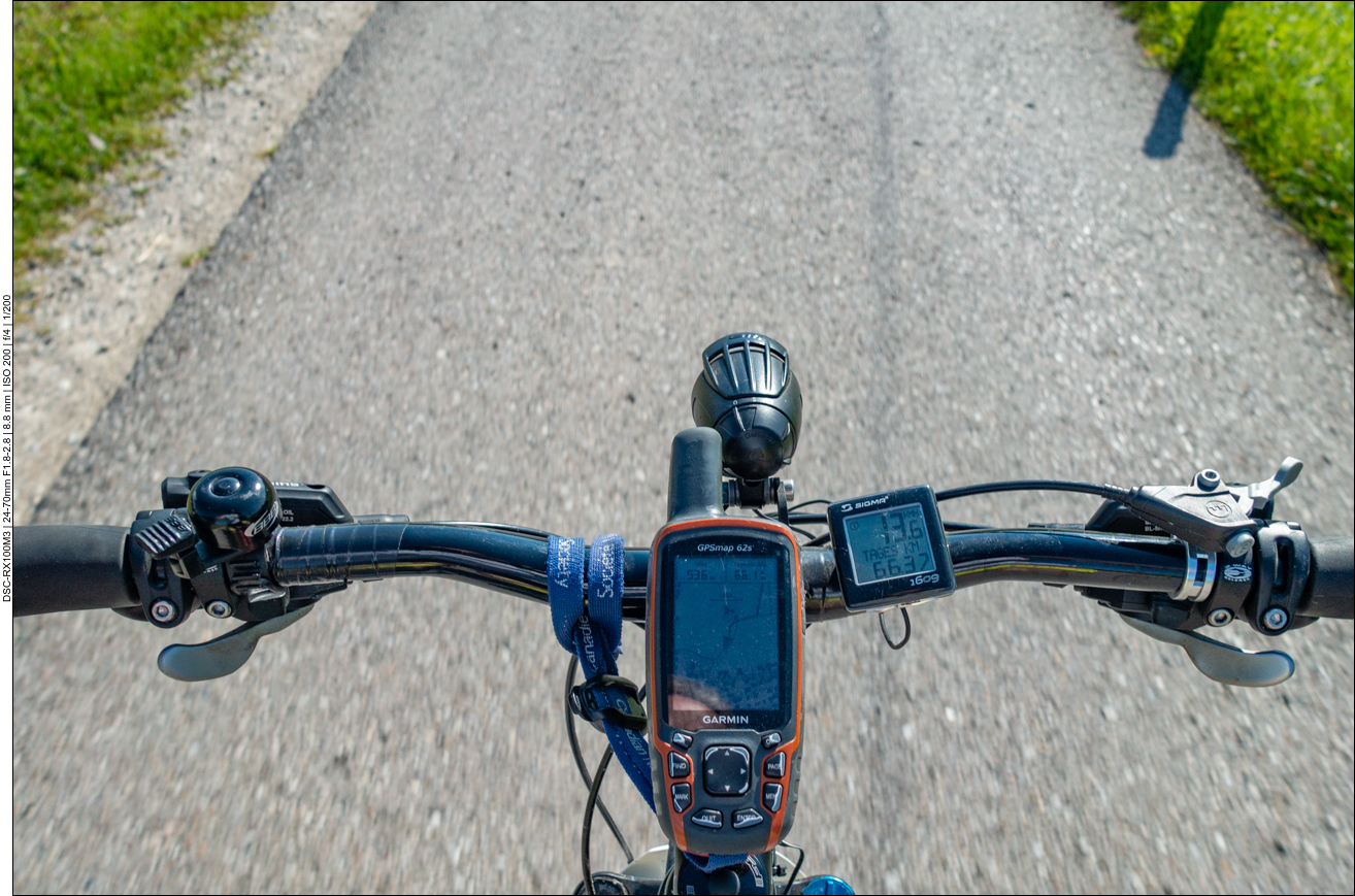 66 Kilometer haben wir nun hinter uns gebracht