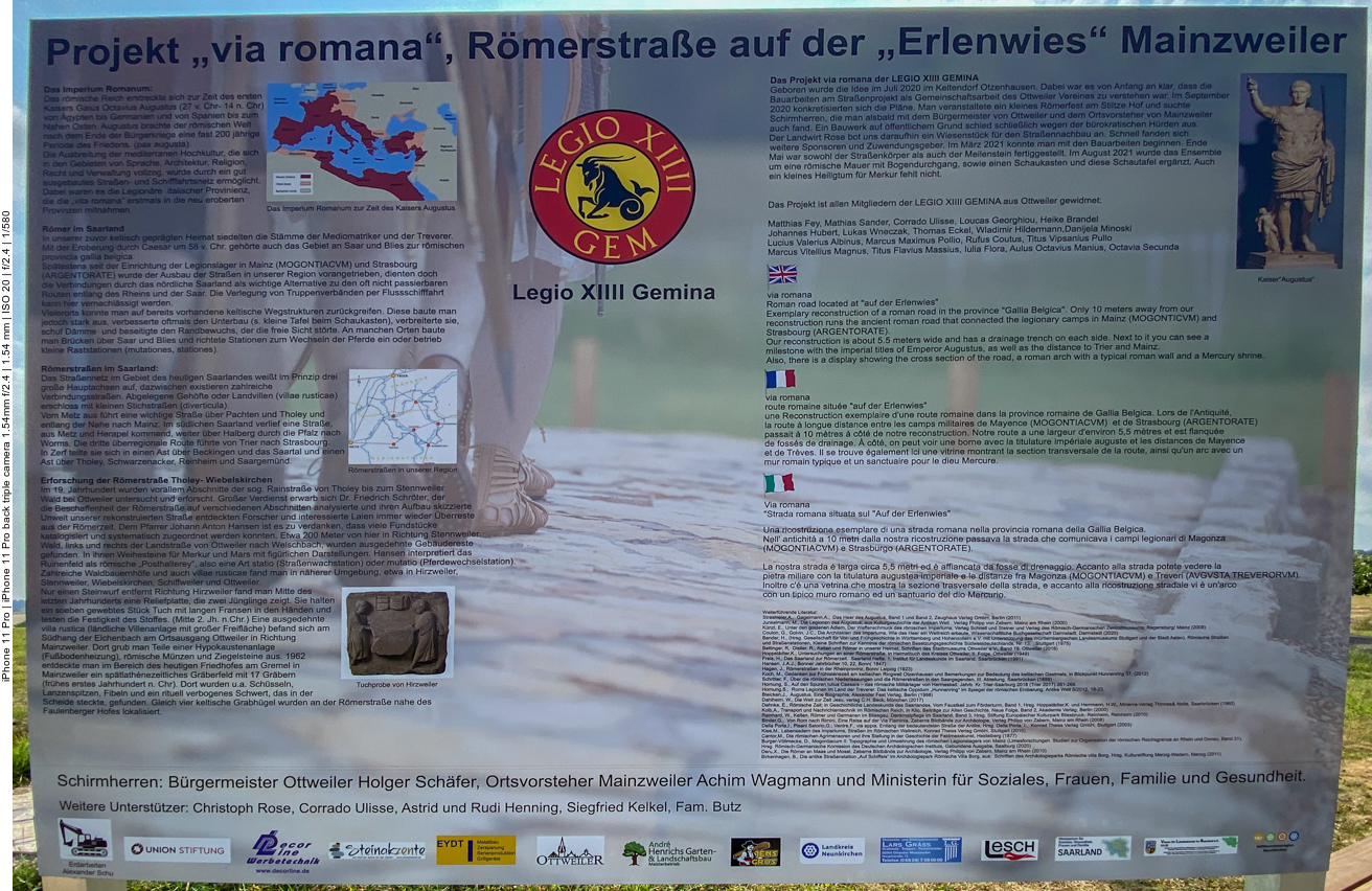 Infos zur Römerstraße