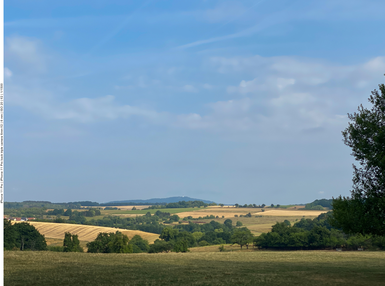 Hügelige Landschaft