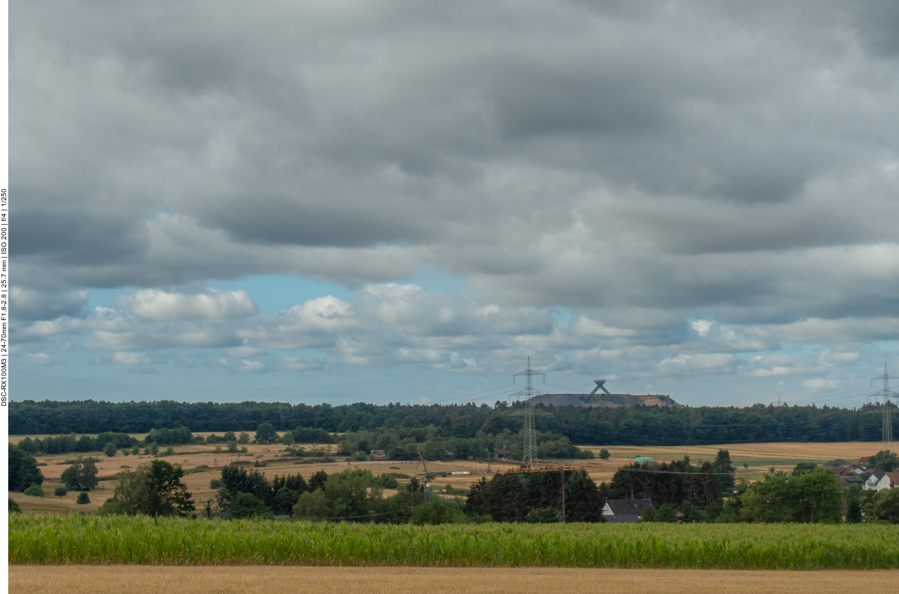 Das Saar-Polygon auf einer alten Halde