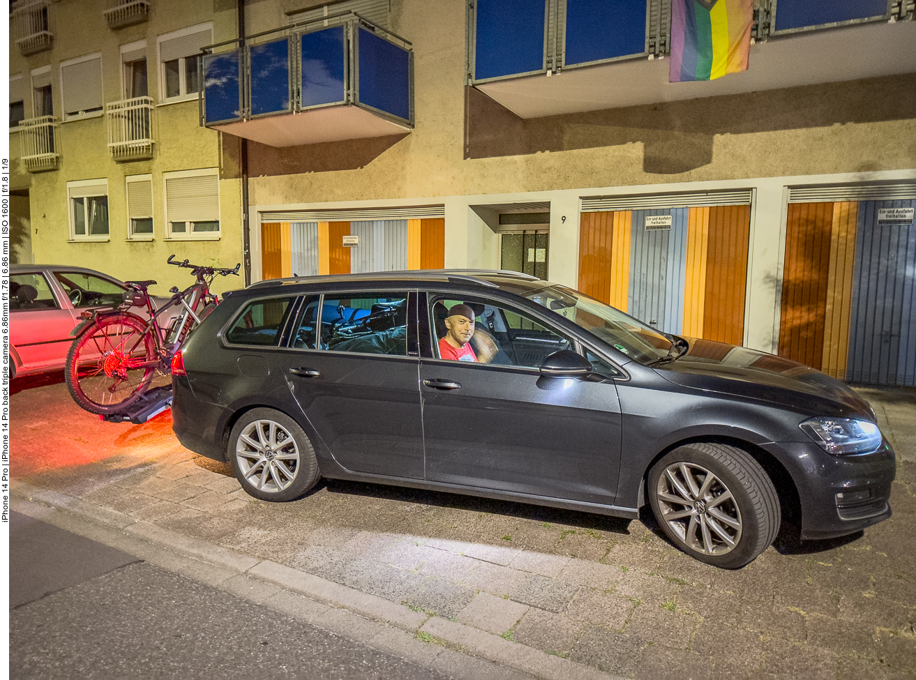 Morgens um 04:00 Uhr fahren wir los 
