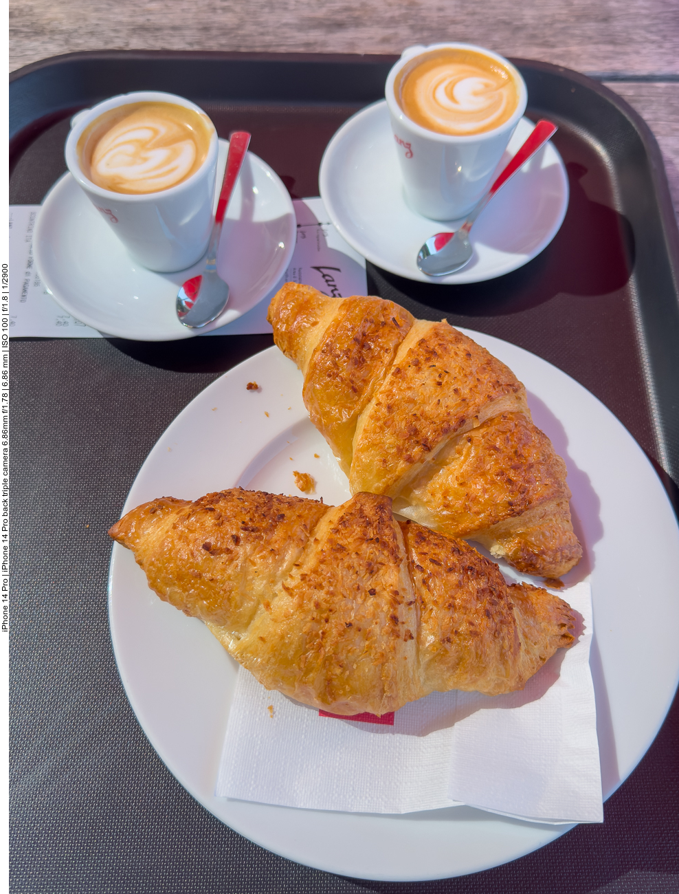 ... und dem ersten italienischen Espresso ;-) 
