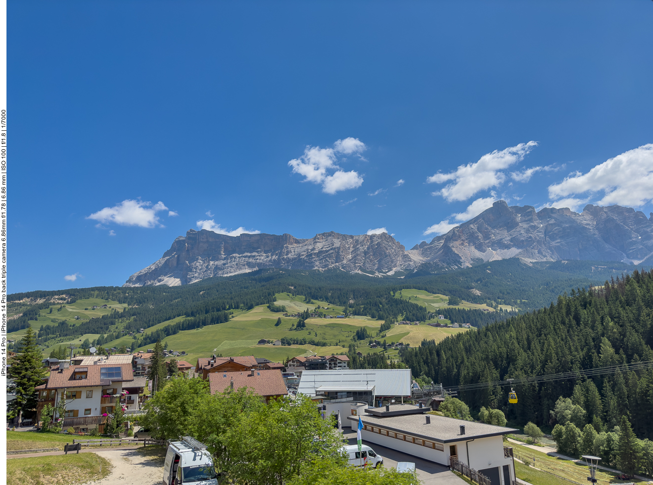 Blick aus dem Badezimmer 