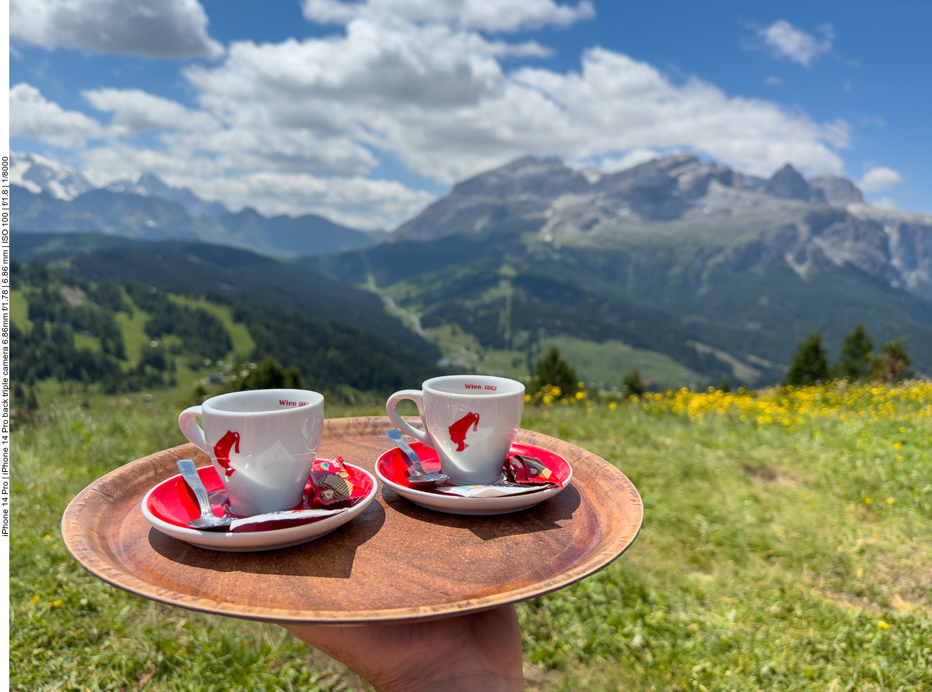 ... und einen Espresso genießen 