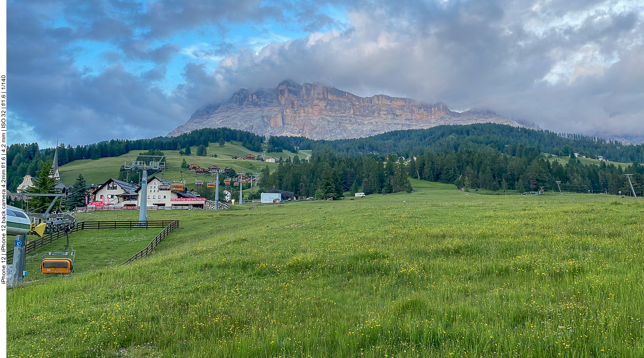 Auf dem Rückweg nach La Villa 