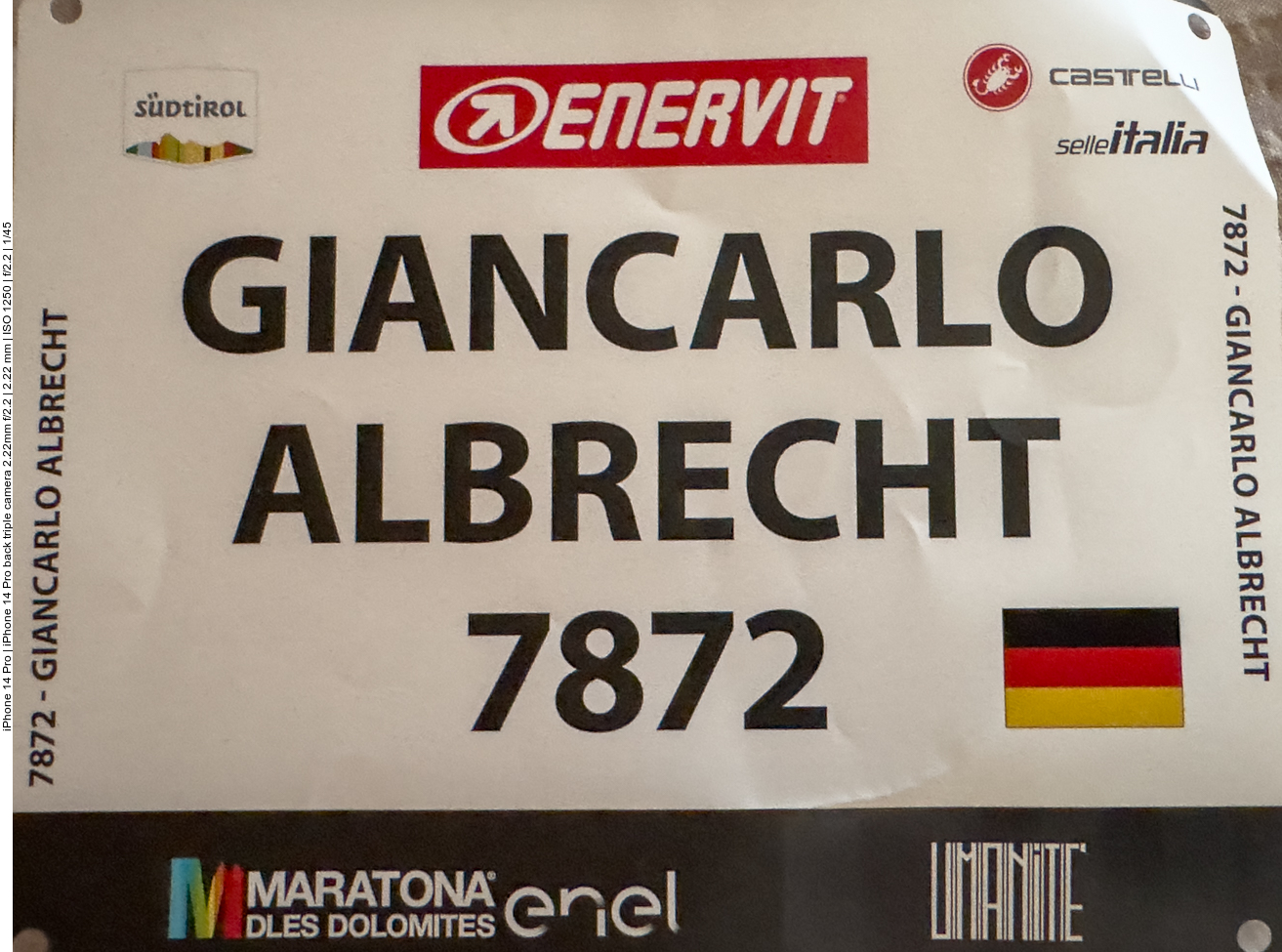 Leider konnte ich wegen (erheblichem) Trainingsrückstand dann doch nicht mitfahren :-( 