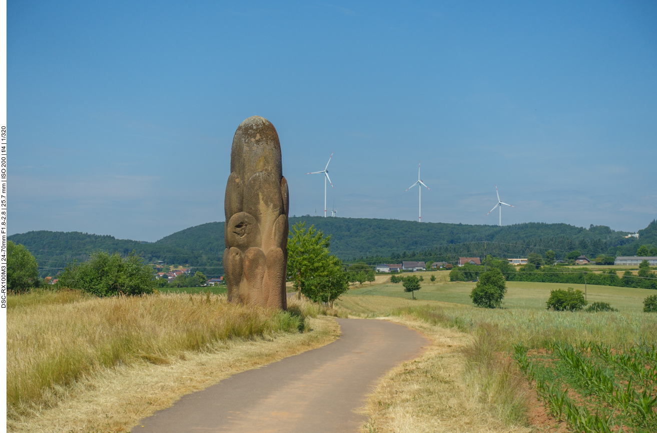 Eine Skulptur ... 
